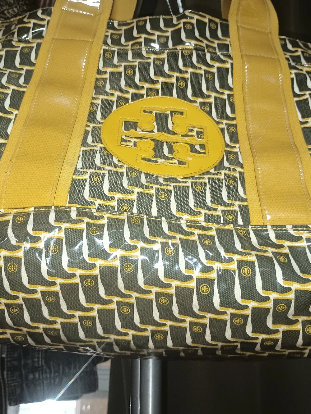 Tory Burch bright yellow